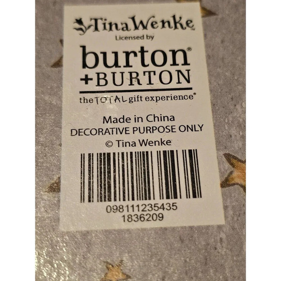 Pair of Burton + Burton Ball Ornaments Tina Wenke Nativity Oh Holy Night In Box - Picture 10 of 13